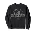 Soccer Vibes Soccer Player Sweatshirt - Graphic Print Unisex - T-Shirt, Sweatshirt, Hoodie