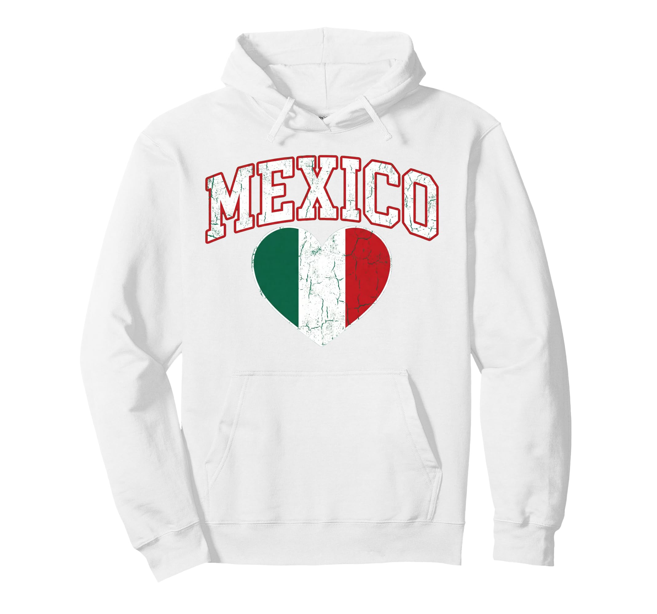 Mexico Flag Mexican Hispanic Pride Hoodie - Aesthetic Graphic for Adults - T-Shirt, Sweatshirt, Hoodie