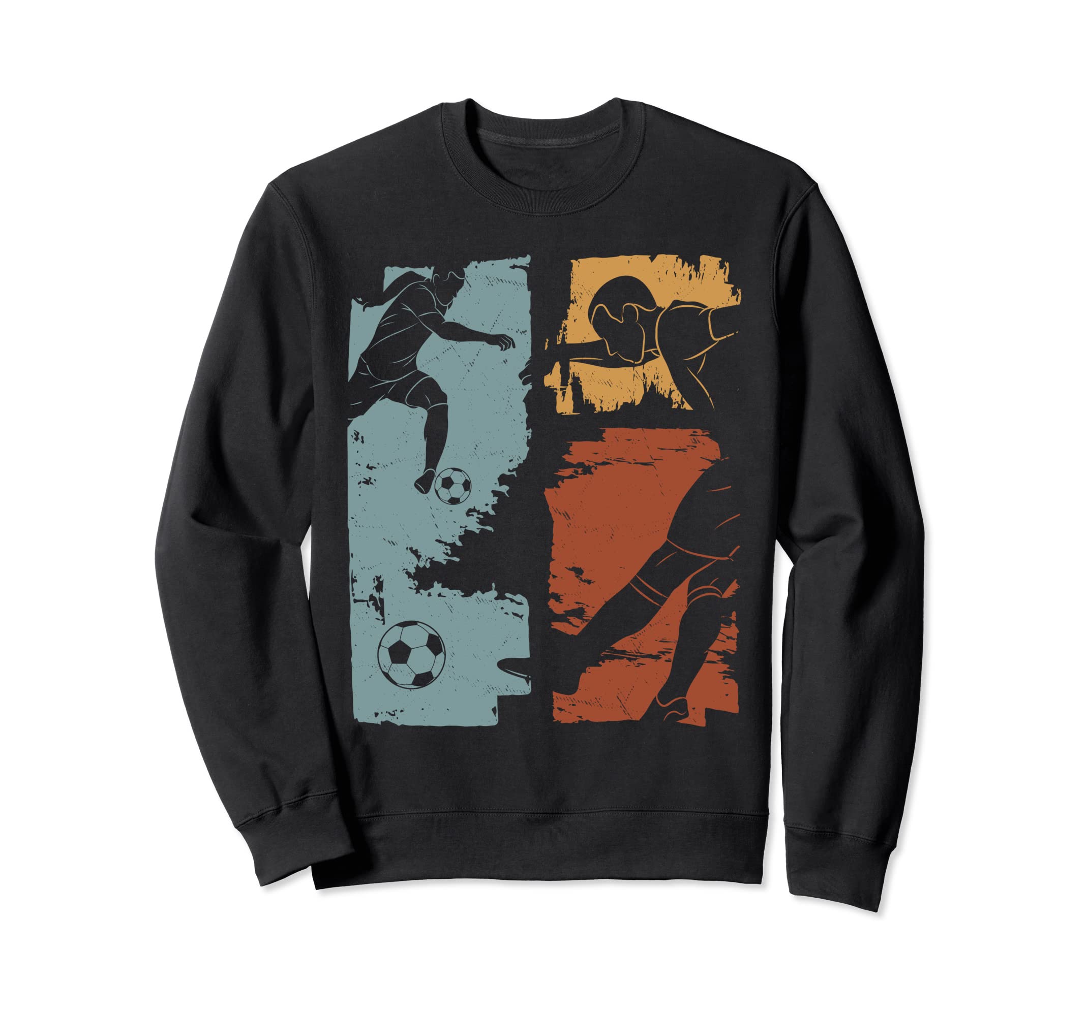 Soccer Player Sports Soccer Sweatshirt - Minimalist Print Men Women - T-Shirt, Sweatshirt, Hoodie