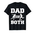 Dad Both Funny Bowling Soccer Dad T-Shirt - Unique Graphic Unisex - T-Shirt, Sweatshirt, Hoodie