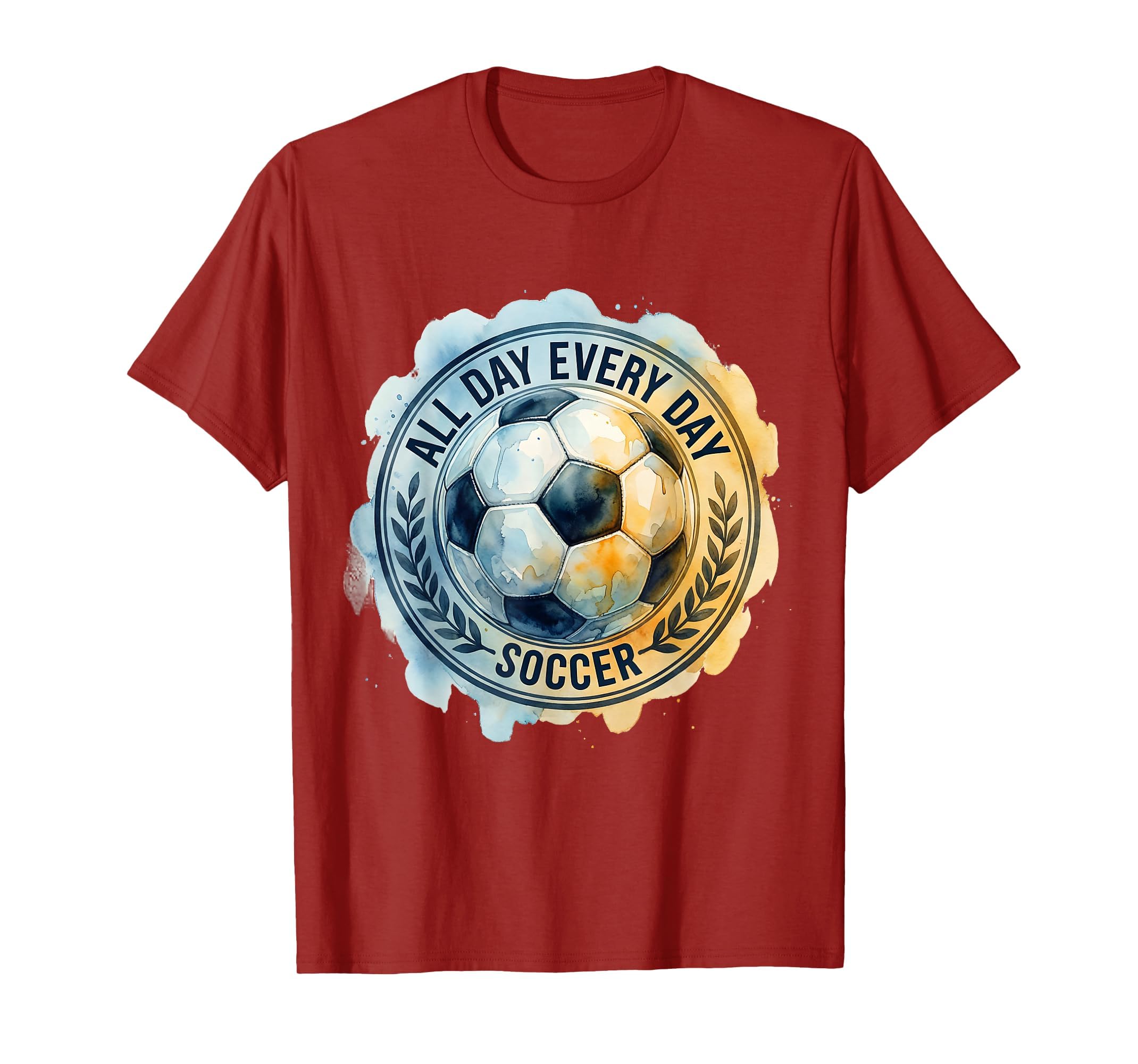 All Day Every Day Soccer T-Shirt - Trendy Graphic Men Women - T-Shirt, Sweatshirt, Hoodie