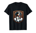 Bernese Mountain Dog Soccer Player Fan T-Shirt - Unique Graphic Men Women - T-Shirt, Sweatshirt, Hoodie