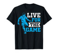 Soccer Live Game Player Athlete T-Shirt - Fun Novelty Design for Adults - T-Shirt, Sweatshirt, Hoodie
