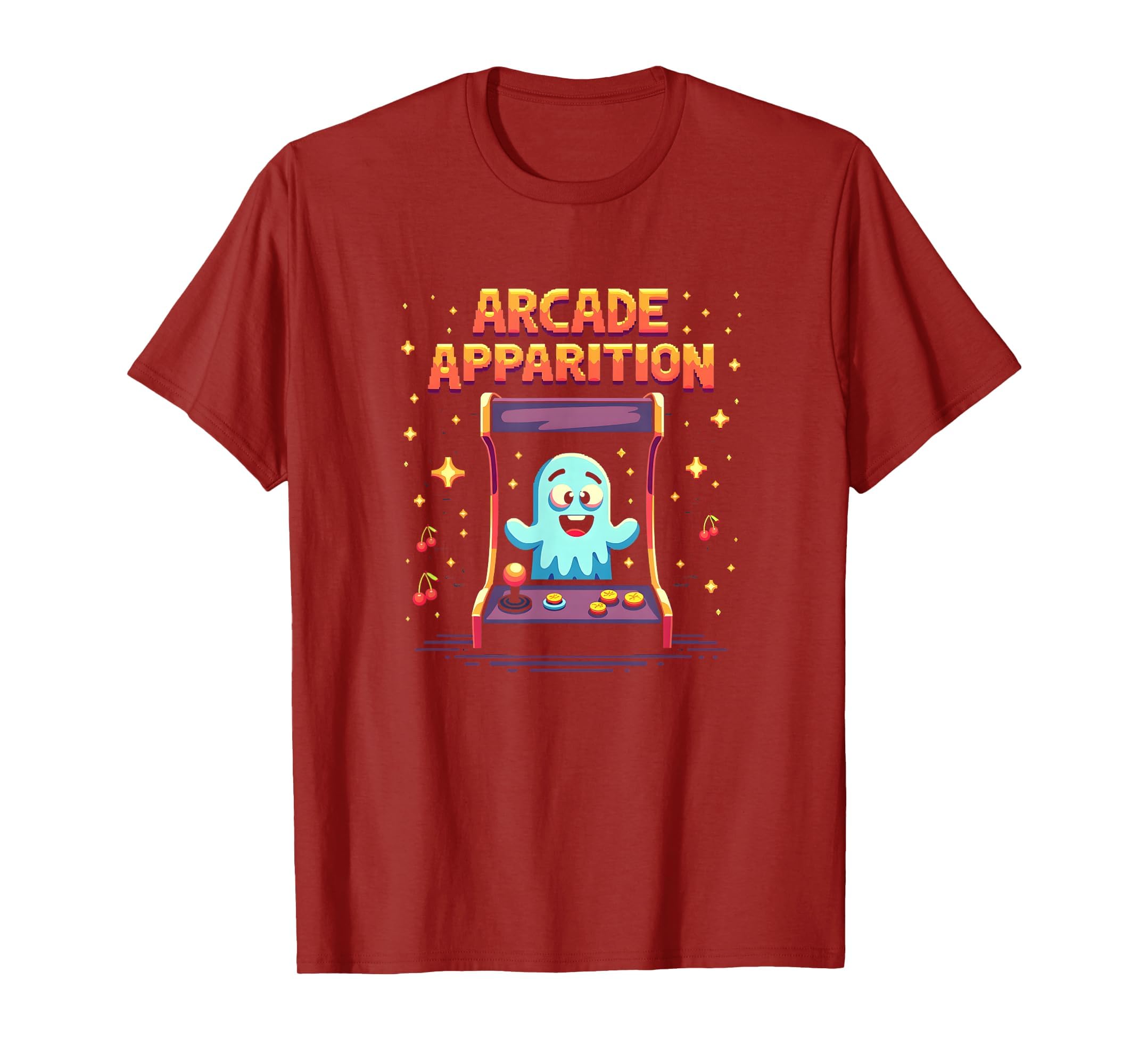 Halloween Arcade Apparition Ghost T-Shirt - Novelty Apparel for Adults - T-Shirt, Sweatshirt, Hoodie