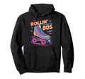 Roller Skate Roller Skating 80S Hoodie - Custom Art Print Men Women - T-Shirt, Sweatshirt, Hoodie