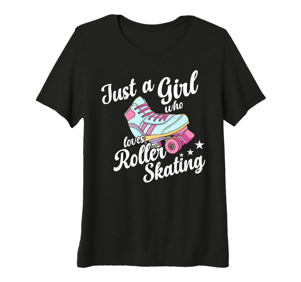 Just Who Loves Roller Skating Funny T-Shirt - Fun Novelty Design Unisex - T-Shirt, Sweatshirt, Hoodie