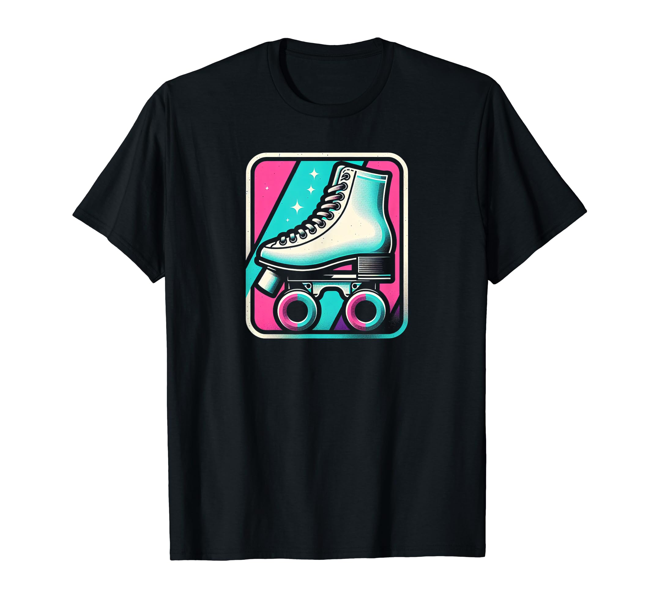 Minimalistic Roller Skate T-Shirt - Unique Graphic Unisex - T-Shirt, Sweatshirt, Hoodie
