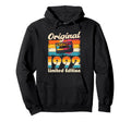 33Th Birthday Gift August 1992 Hoodie - Aesthetic Graphic for Adults - T-Shirt, Sweatshirt, Hoodie