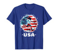 Soccer Mom American Flag Soccer Dad T-Shirt - Casual Everyday Wear Unisex - T-Shirt, Sweatshirt, Hoodie