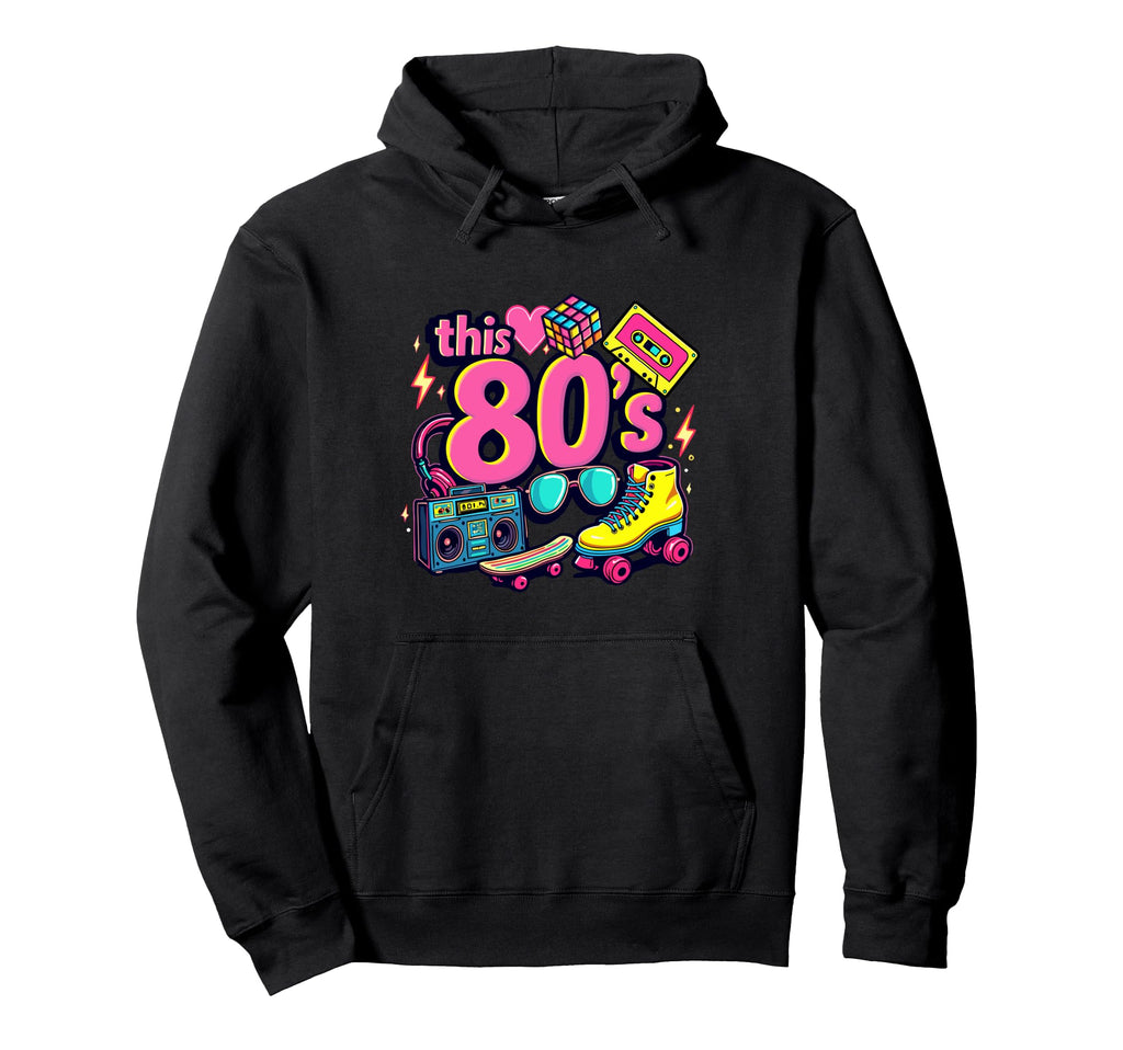 This 80S Bro Cassette Roller Skates Hoodie - Unique Graphic for Adults - T-Shirt, Sweatshirt, Hoodie
