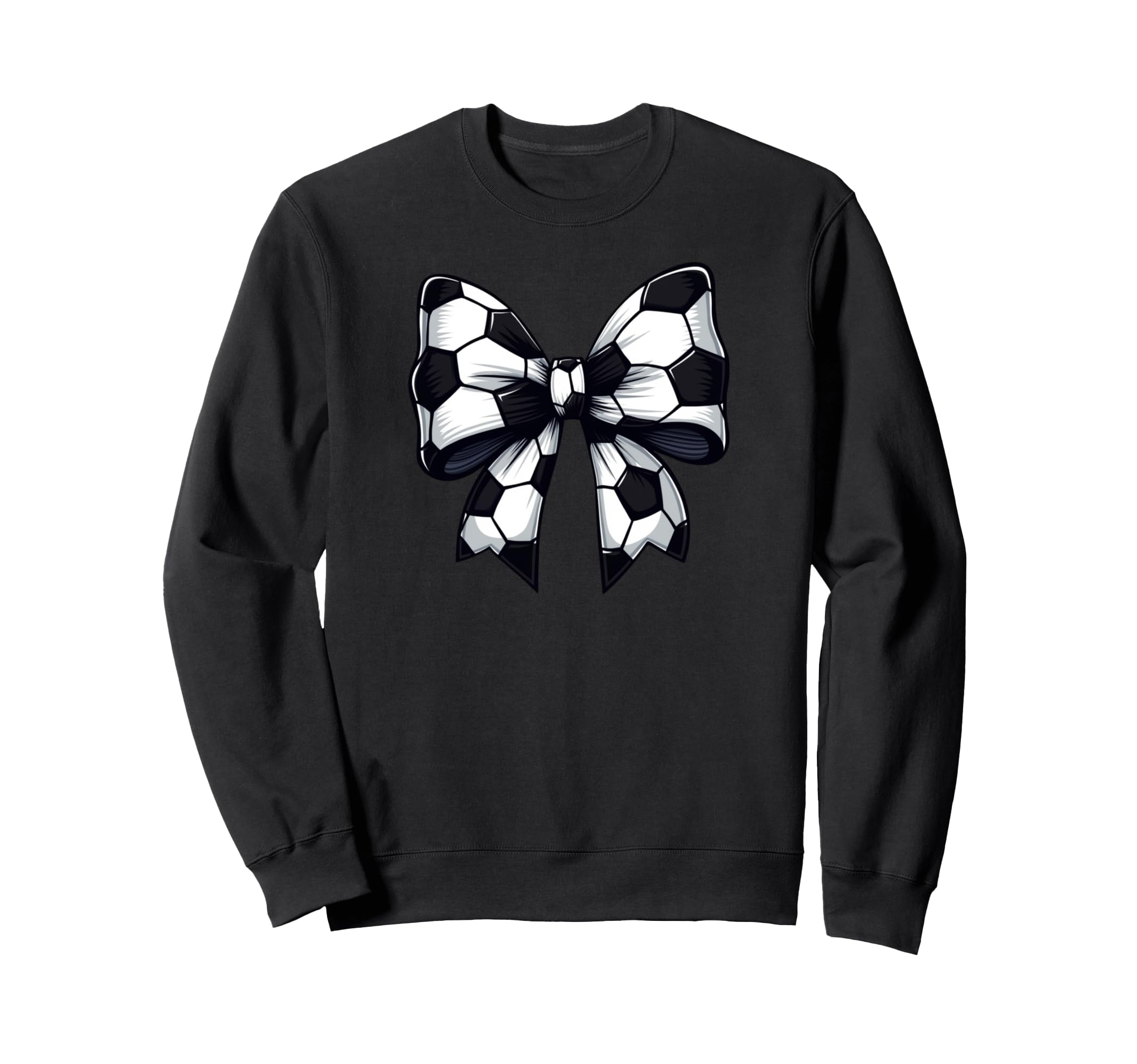 Soccer Coquette Bow Soccer Team Game Sweatshirt - Unique Graphic Unisex - T-Shirt, Sweatshirt, Hoodie