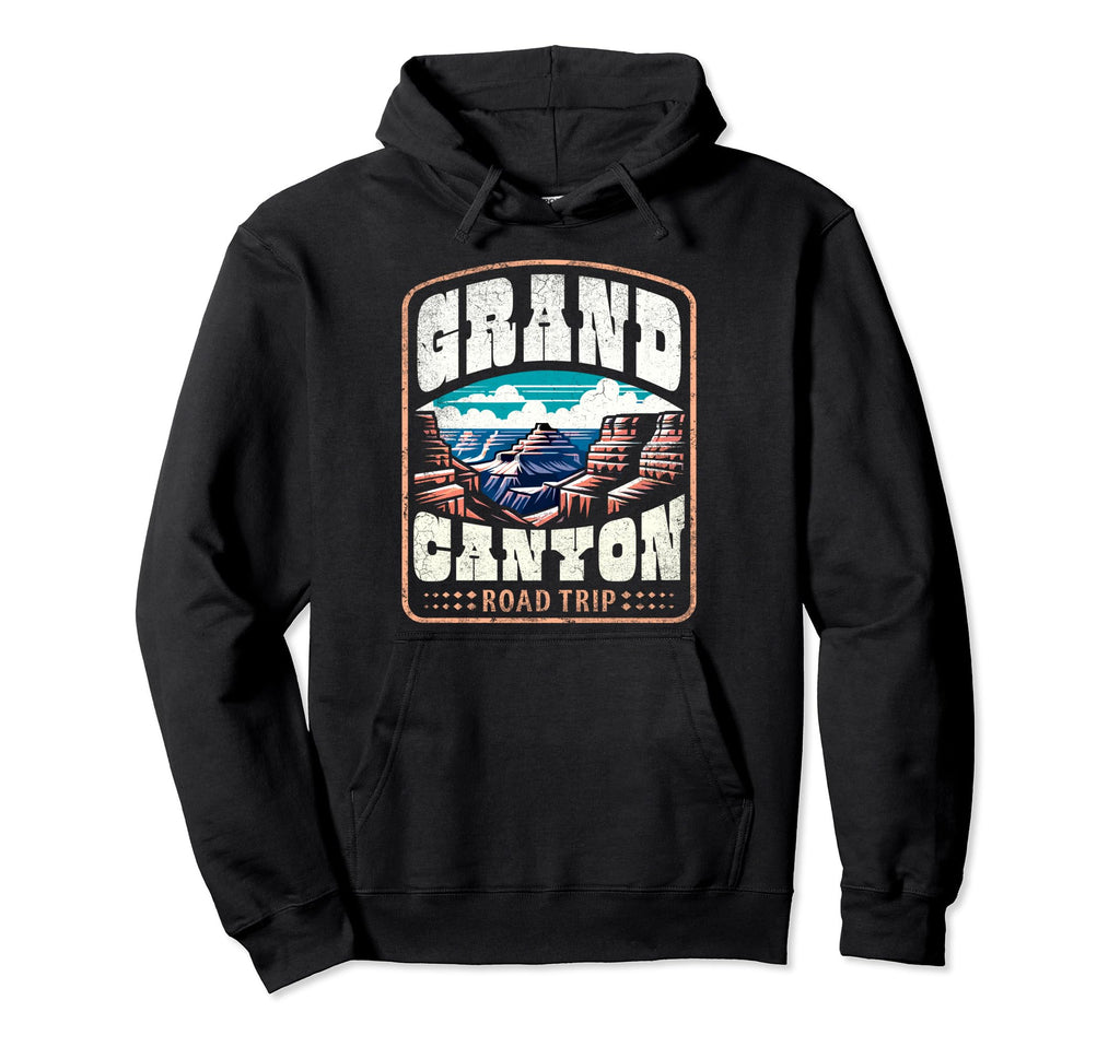 Grand Canyon Road Trip Arizona Hoodie - Fun Novelty Design for Adults - T-Shirt, Sweatshirt, Hoodie