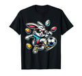 Happy Easter Soccer Easter Bunny T-Shirt - Streetwear Style for Adults - T-Shirt, Sweatshirt, Hoodie
