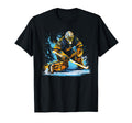 Ice Hockey Goalie Goaltender Keeper T-Shirt - Custom Art Print Men Women - T-Shirt, Sweatshirt, Hoodie