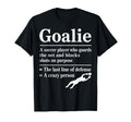 Goalie Soccer Player Who Guards Net And T-Shirt - Graphic Print for Adults - T-Shirt, Sweatshirt, Hoodie