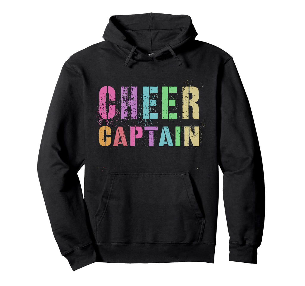 Cheer Captain Cheerleading Team Hoodie - Unique Graphic for Adults - T-Shirt, Sweatshirt, Hoodie