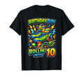 Roller Skating 10Th Birthday Party T-Shirt - Novelty Apparel for Adults - T-Shirt, Sweatshirt, Hoodie