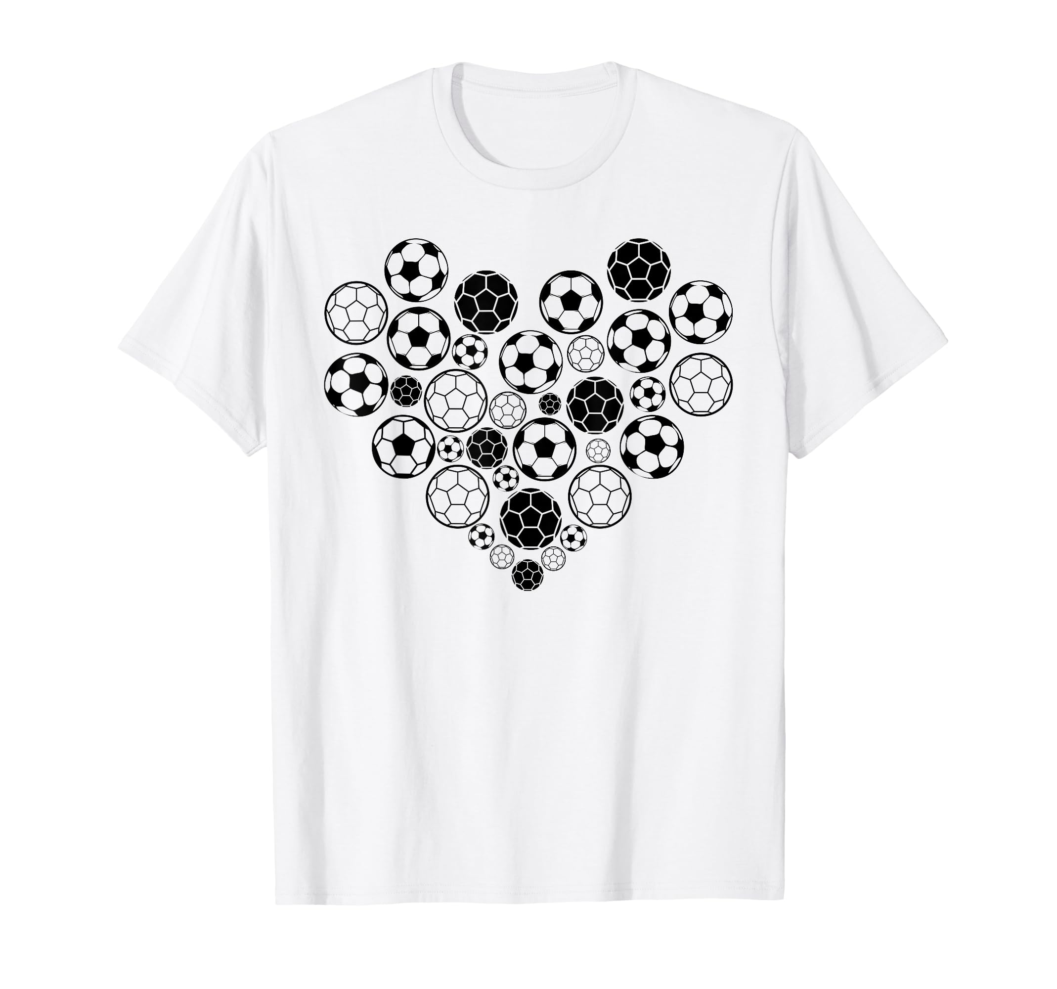 Soccer Heart Soccer Player Soccer T-Shirt - Streetwear Style Men Women - T-Shirt, Sweatshirt, Hoodie