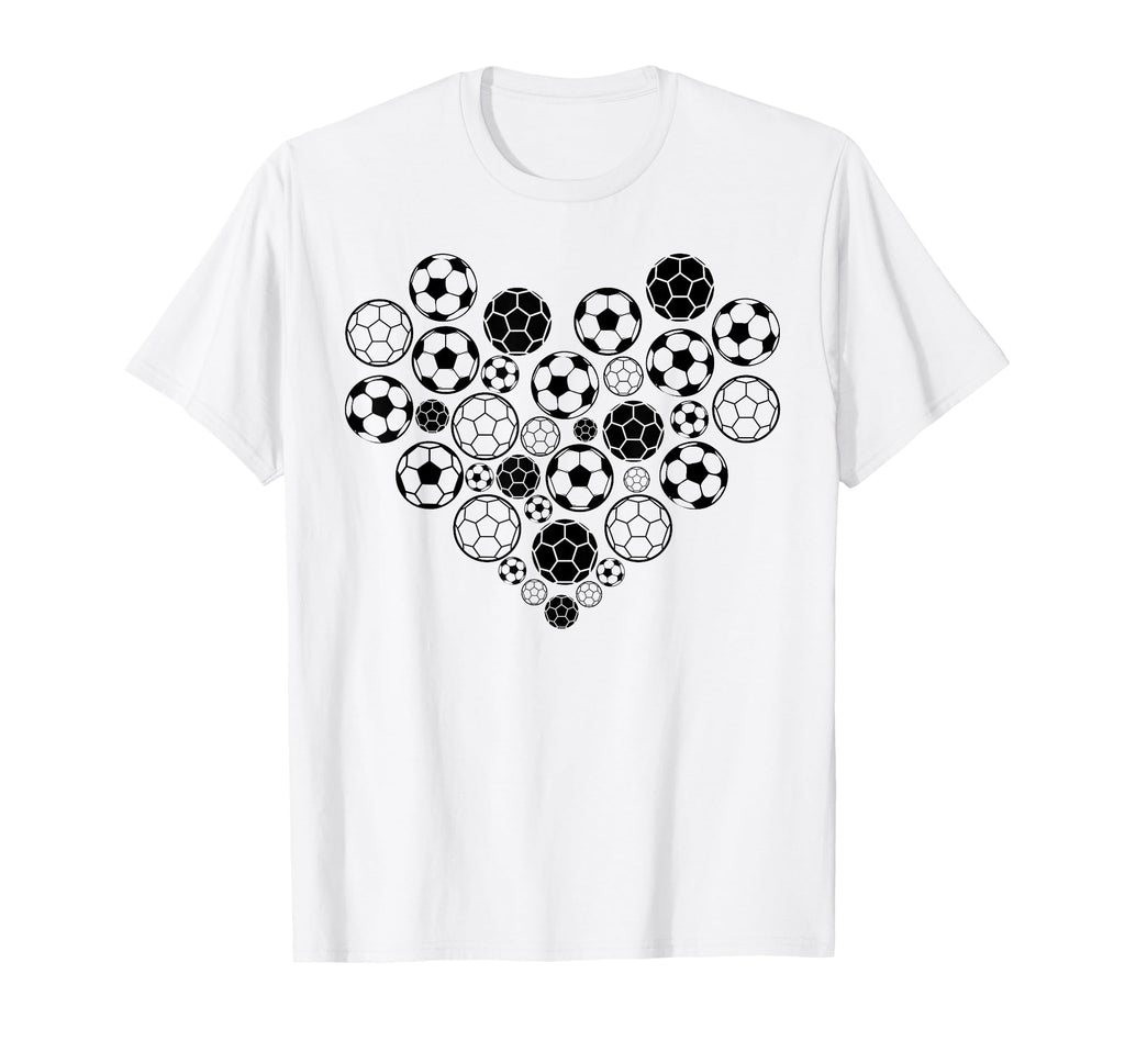 Soccer Heart Soccer Player Soccer T-Shirt - Unique Graphic for Adults - T-Shirt, Sweatshirt, Hoodie