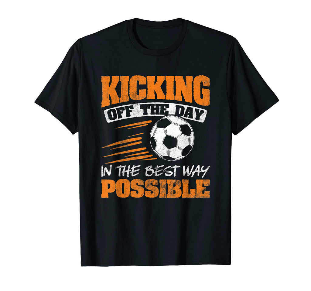 Kicking Best Way Sports Football T-Shirt - Aesthetic Graphic Men Women - T-Shirt, Sweatshirt, Hoodie