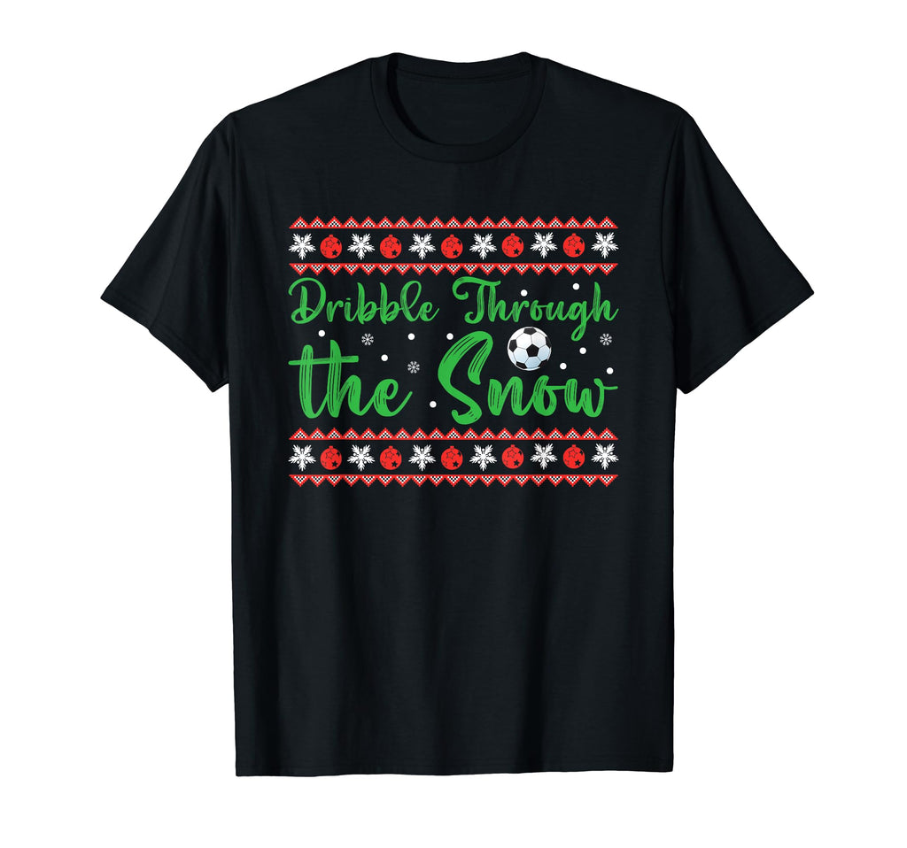 Holiday Sports Soccer Santa Goalkeeper T-Shirt - Novelty Apparel Men Women - T-Shirt, Sweatshirt, Hoodie