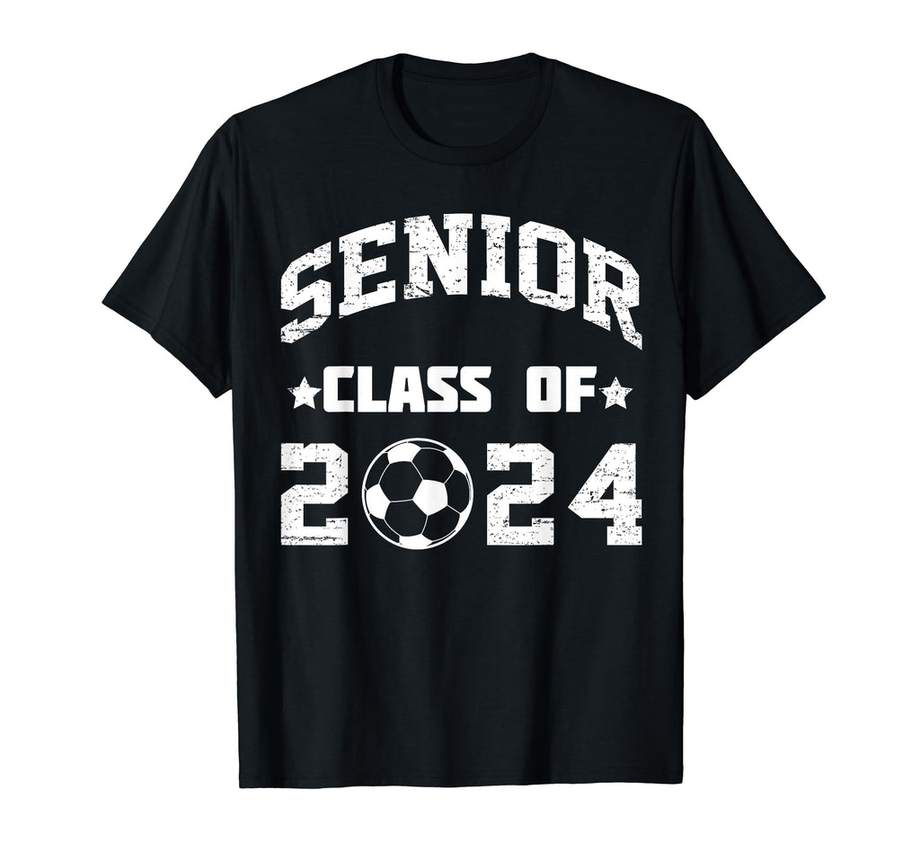 Class 2024 Senior Soccer Player T-Shirt - Minimalist Print for Adults - T-Shirt, Sweatshirt, Hoodie