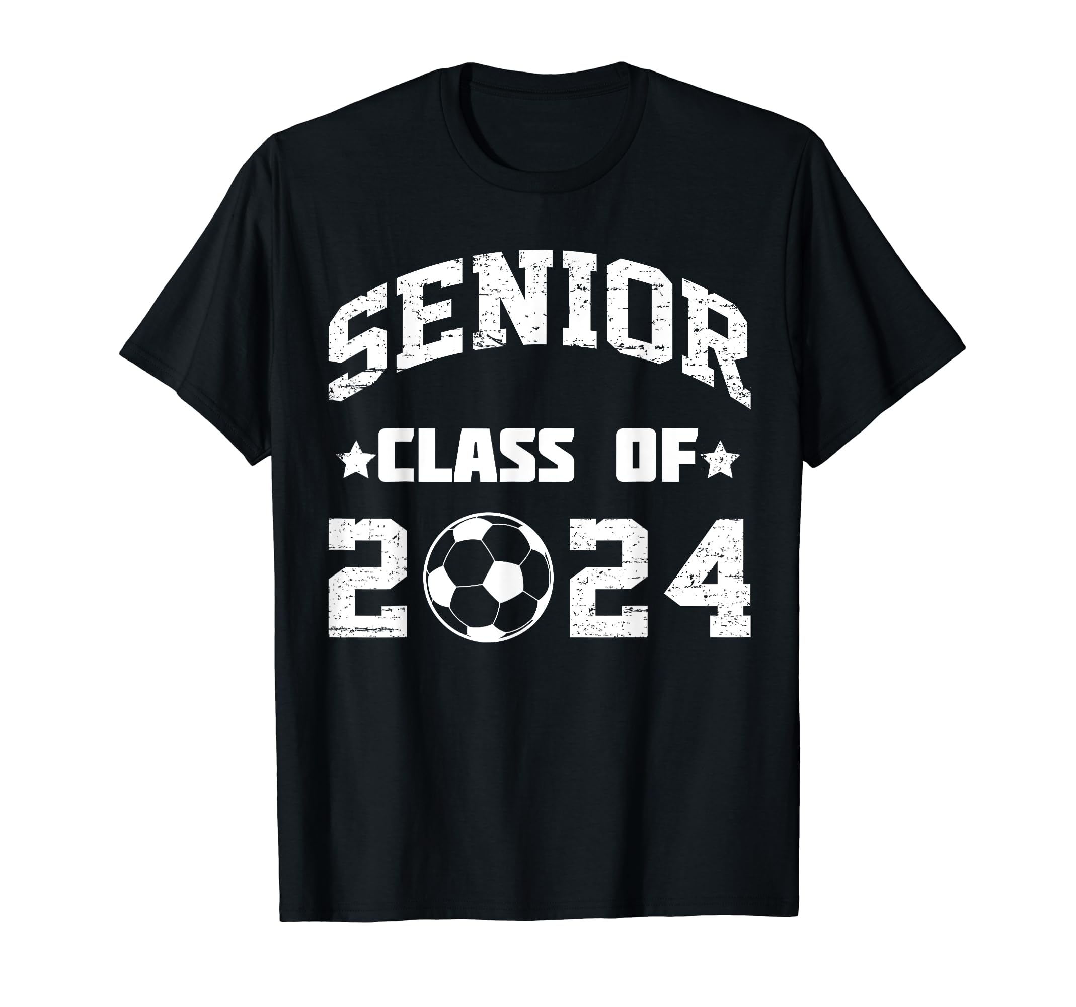 Class 2024 Senior Soccer Player T-Shirt - Minimalist Print for Adults - T-Shirt, Sweatshirt, Hoodie