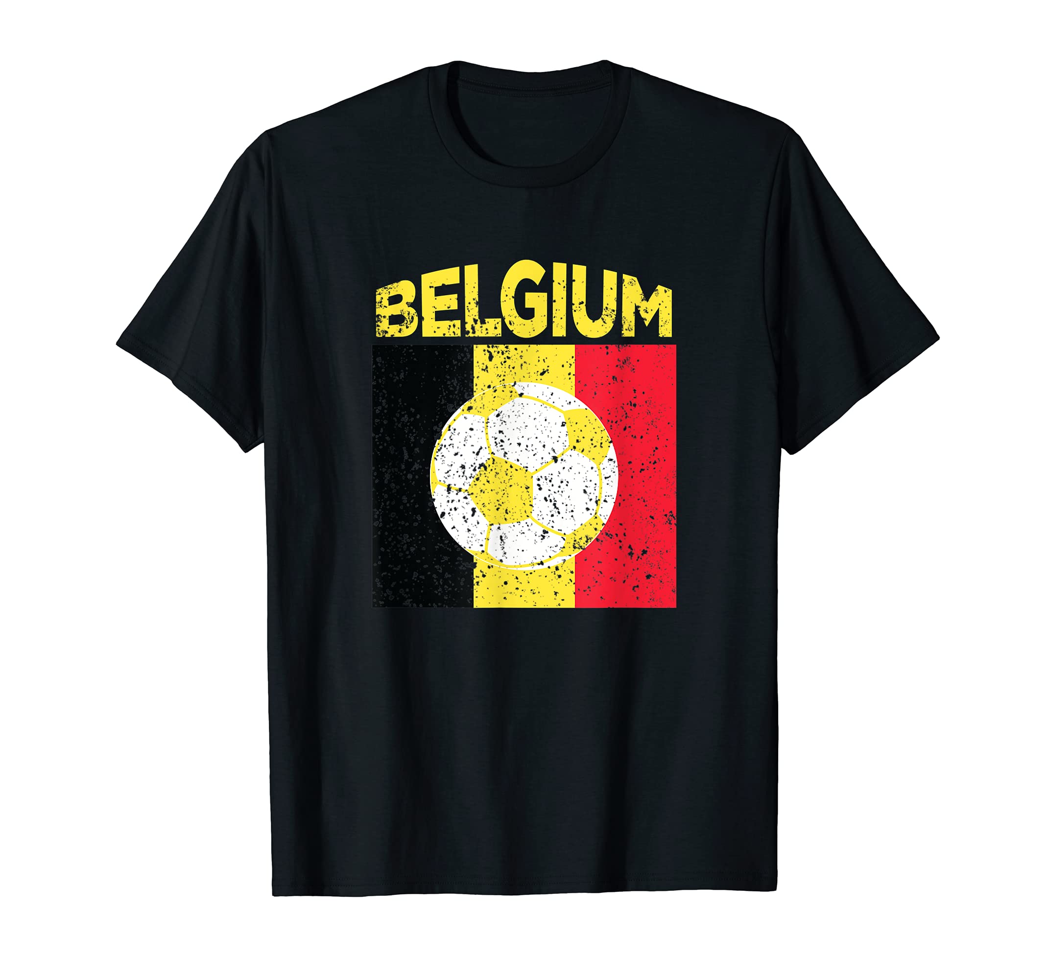 Belgium 2018 Soccer Fan 2018 Bel Flag T-Shirt - Custom Art Print Men Women - T-Shirt, Sweatshirt, Hoodie