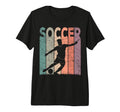 Soccer Soccer Player Soccer Lover Tri T-Shirt - Custom Art Print Men Women - T-Shirt, Sweatshirt, Hoodie