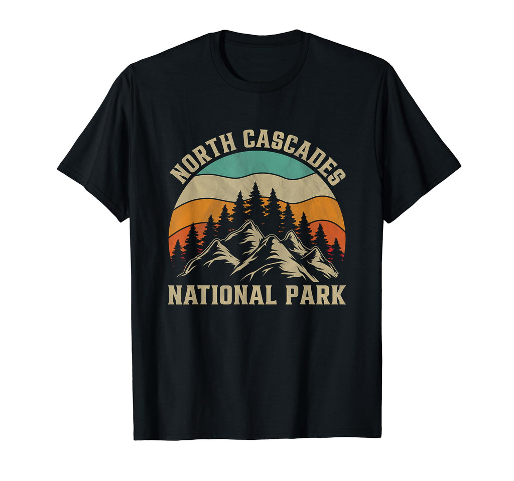 North Cascades National Park T-Shirt - Graphic Print Unisex - T-Shirt, Sweatshirt, Hoodie