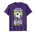 Little Brother Birthday Soccer Player T-Shirt - Fun Novelty Design Unisex - T-Shirt, Sweatshirt, Hoodie