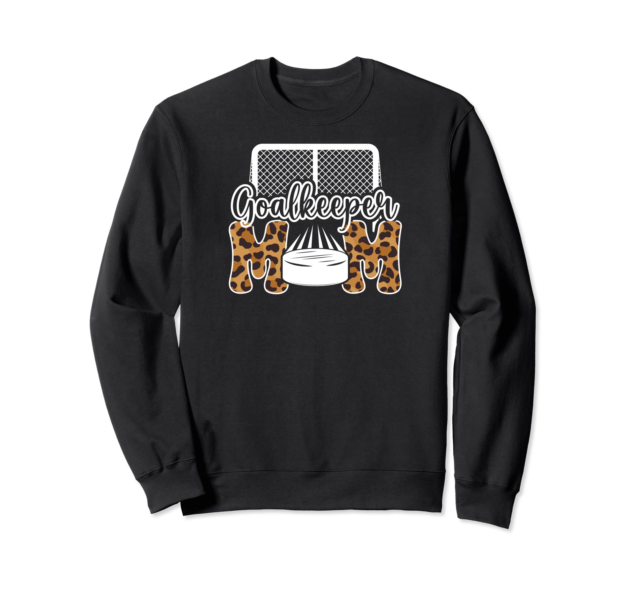 Ice Hockey Goalkeeper Mom Hockey Goalie Sweatshirt - Unique Graphic Unisex - T-Shirt, Sweatshirt, Hoodie