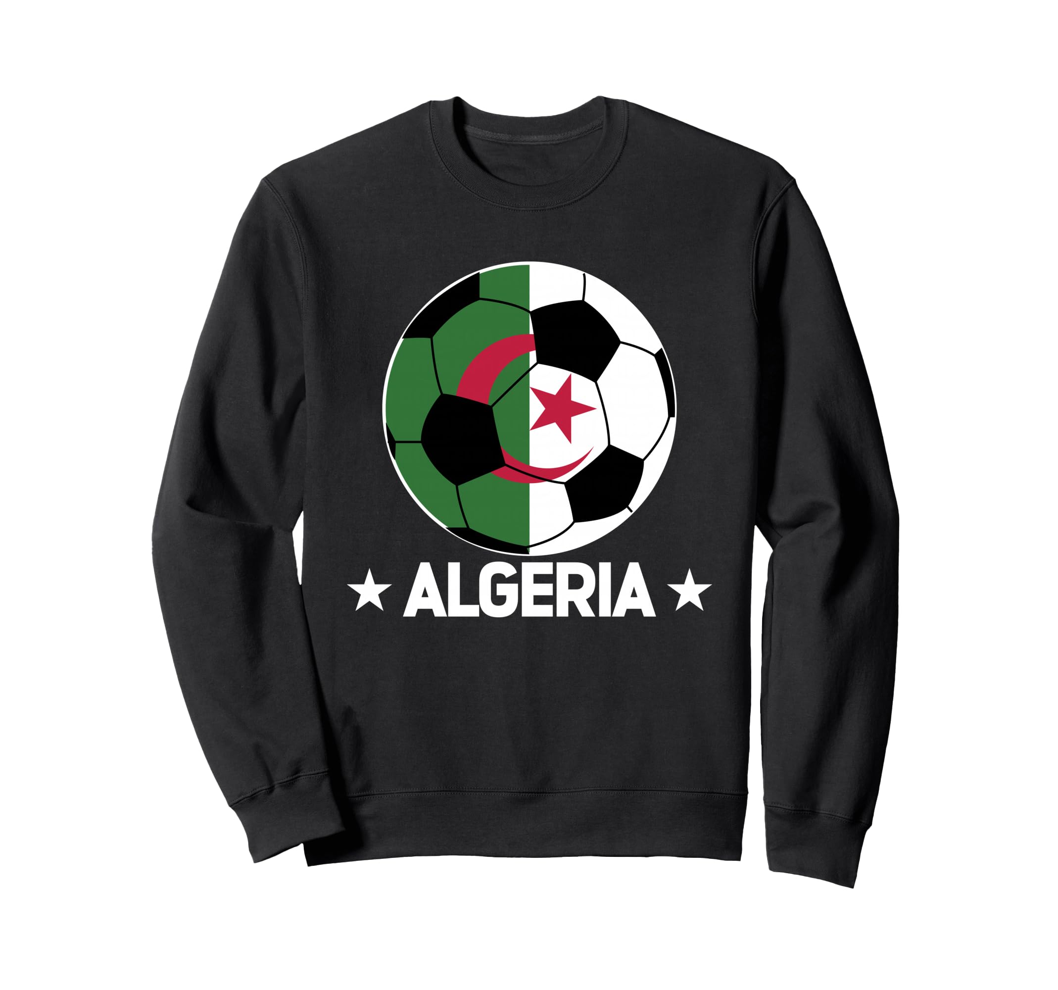 Algeria Soccer Team Algeria Flag Sweatshirt - Trendy Graphic for Adults - T-Shirt, Sweatshirt, Hoodie