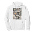 Dark Floral Pattern Boho Wildflowers Hoodie - Minimalist Print Men Women - T-Shirt, Sweatshirt, Hoodie