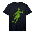 Soccer Player Typography Word Art T-Shirt - Aesthetic Graphic for Adults - T-Shirt, Sweatshirt, Hoodie