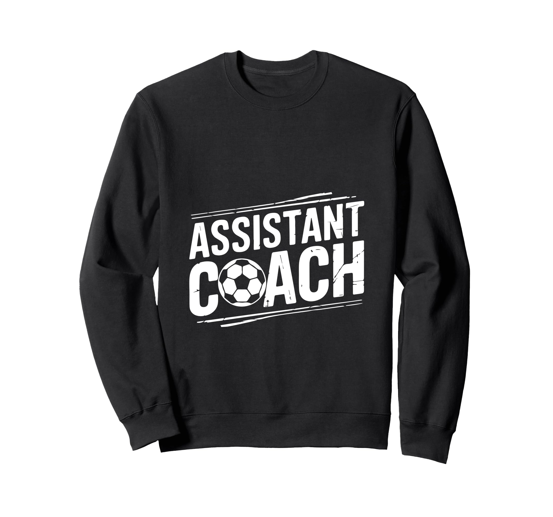 Assistant Coach Soccer Enthusiast Sweatshirt - Streetwear Style for Adults - T-Shirt, Sweatshirt, Hoodie