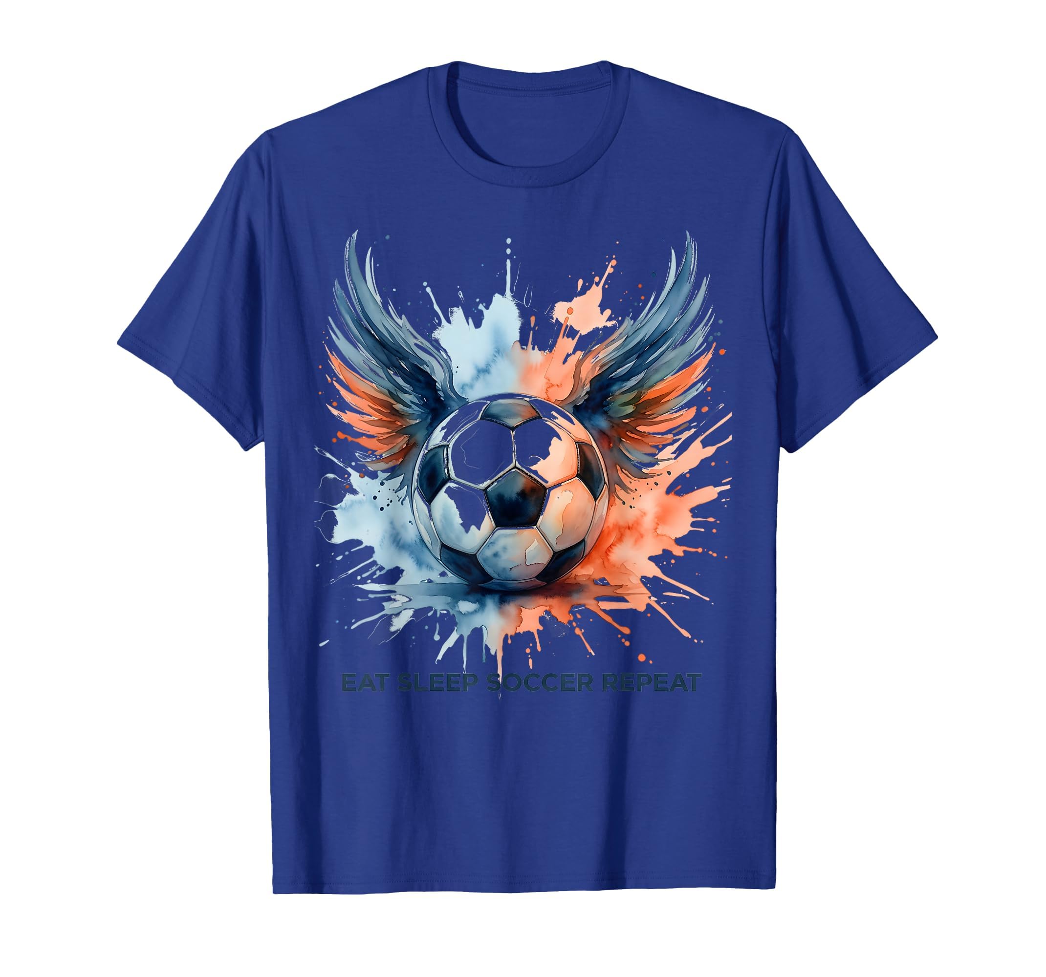 Eat Sleep Soccer Repeat Footballer T-Shirt - Fun Novelty Design Men Women - T-Shirt, Sweatshirt, Hoodie