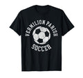 Vermilion Parish Soccer Distressed 90S T-Shirt - Minimalist Print Men Women - T-Shirt, Sweatshirt, Hoodie