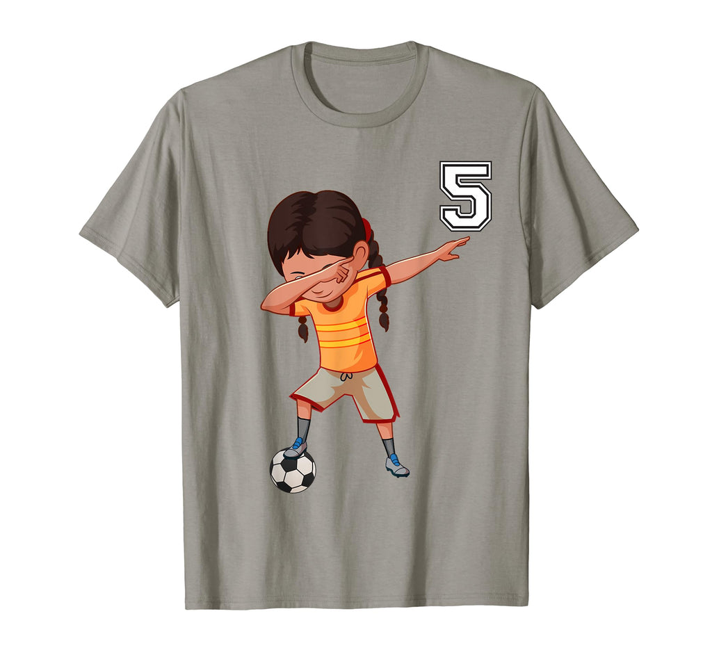 Soccer Funny Dabbing 5 Year Old Gifts T-Shirt - Minimalist Print for Adults - T-Shirt, Sweatshirt, Hoodie
