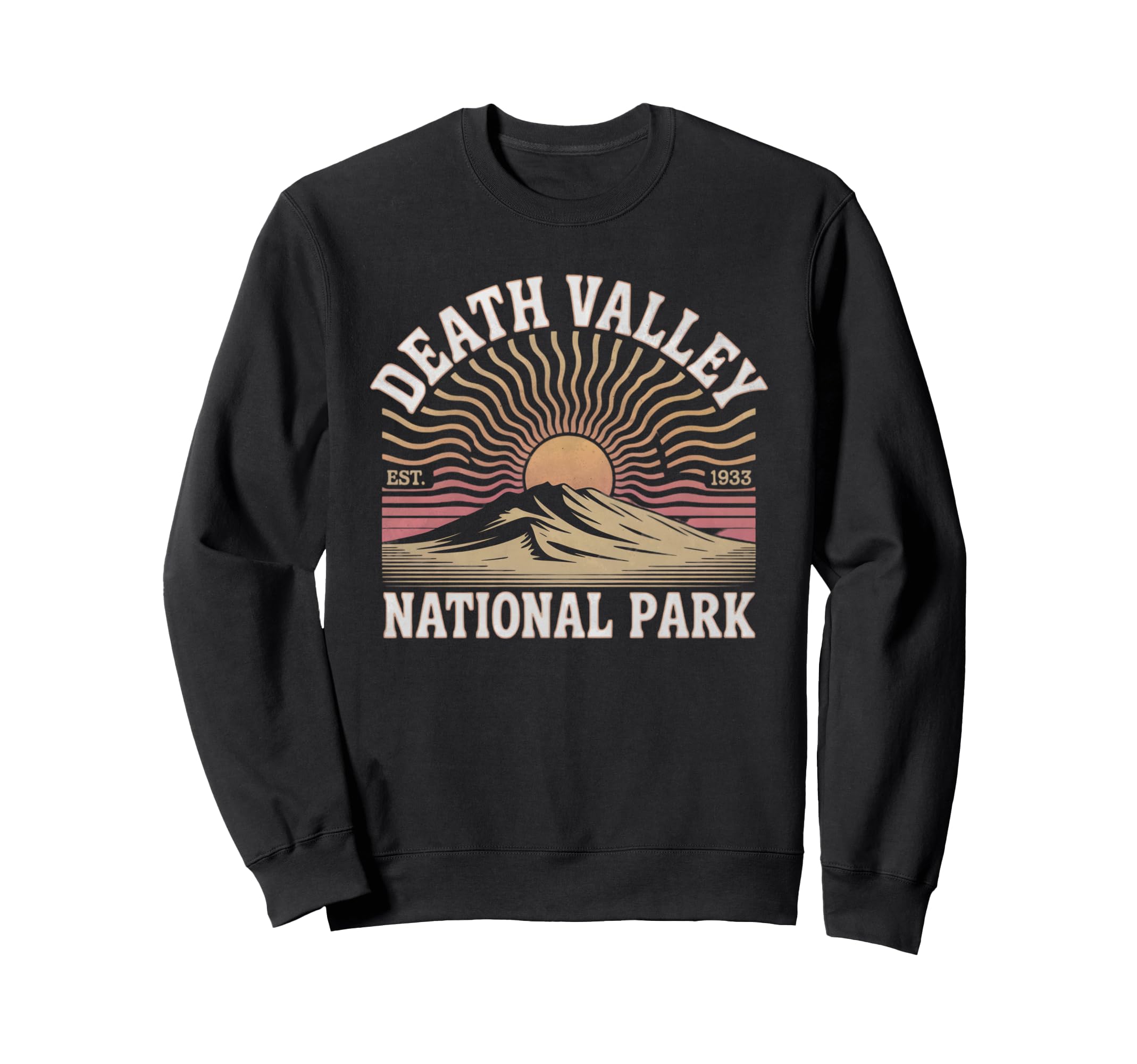 Death Valley National Park Hiking Sweatshirt - Aesthetic Graphic Men Women - T-Shirt, Sweatshirt, Hoodie