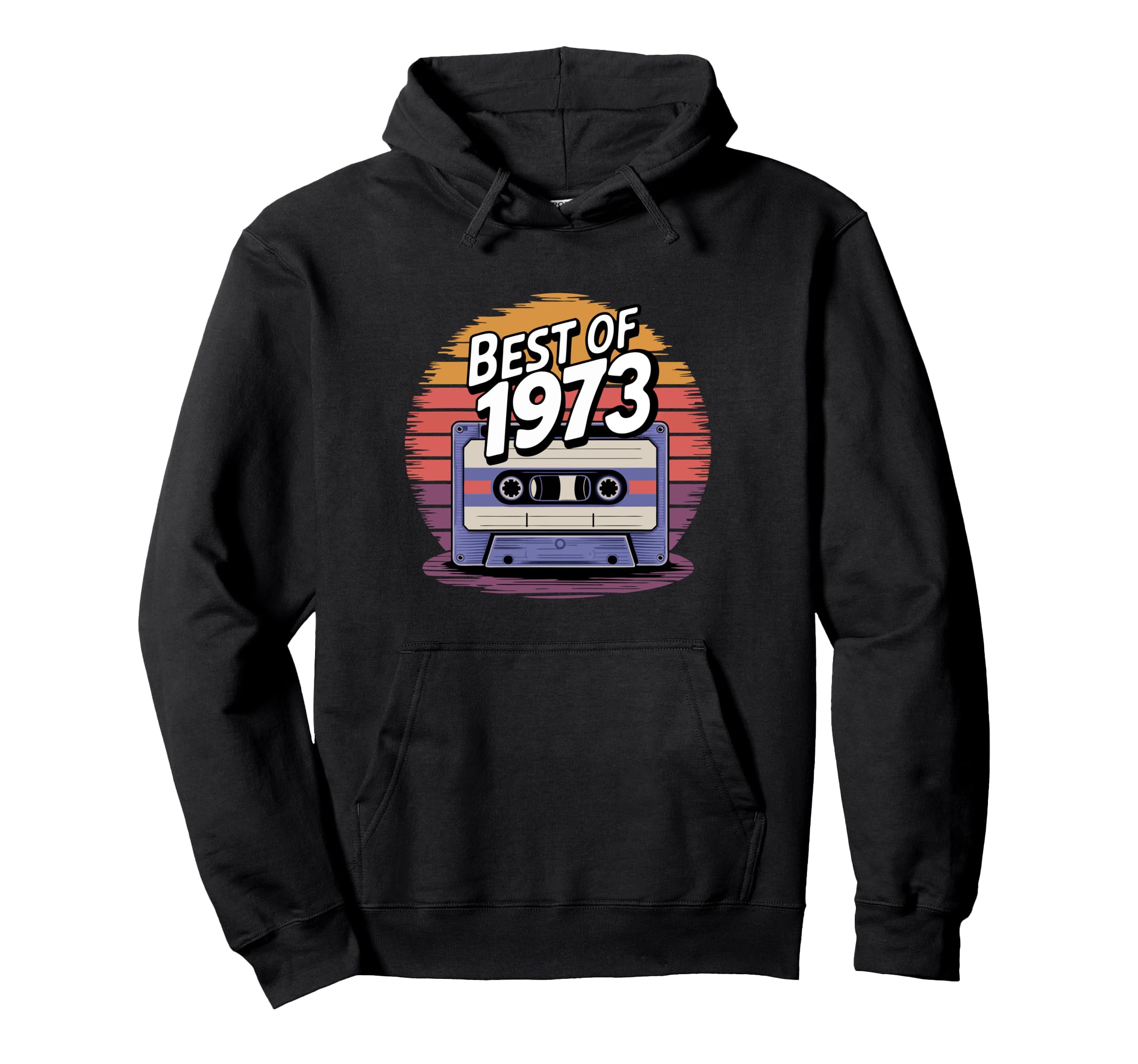 Best 1973 1973 Hoodie - Casual Everyday Wear for Adults - T-Shirt, Sweatshirt, Hoodie