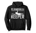 Proud Soccer Keeper Pops Soccer Hoodie - Custom Art Print for Adults - T-Shirt, Sweatshirt, Hoodie