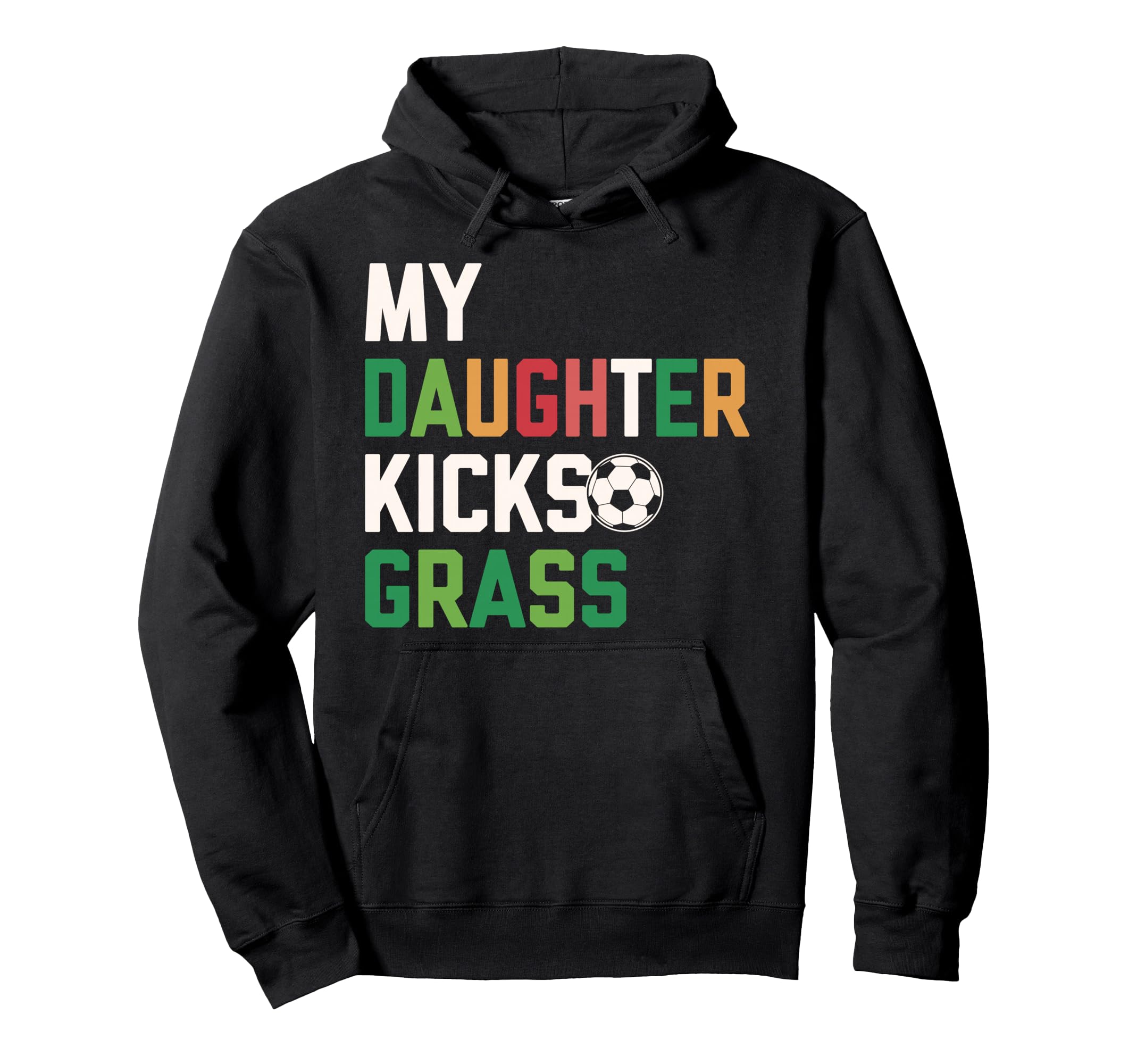 Soccer Dad Soccer Football Player Hoodie - Graphic Print for Adults - T-Shirt, Sweatshirt, Hoodie