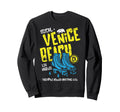 Venice Beach California Roller Sweatshirt - Trendy Graphic for Adults - T-Shirt, Sweatshirt, Hoodie