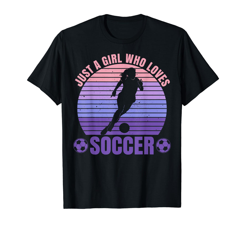 Soccer Lovers Just Who Loves Soccer T-Shirt - Custom Art Print Men Women - T-Shirt, Sweatshirt, Hoodie