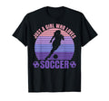 Soccer Lovers Just Who Loves Soccer T-Shirt - Custom Art Print Men Women - T-Shirt, Sweatshirt, Hoodie
