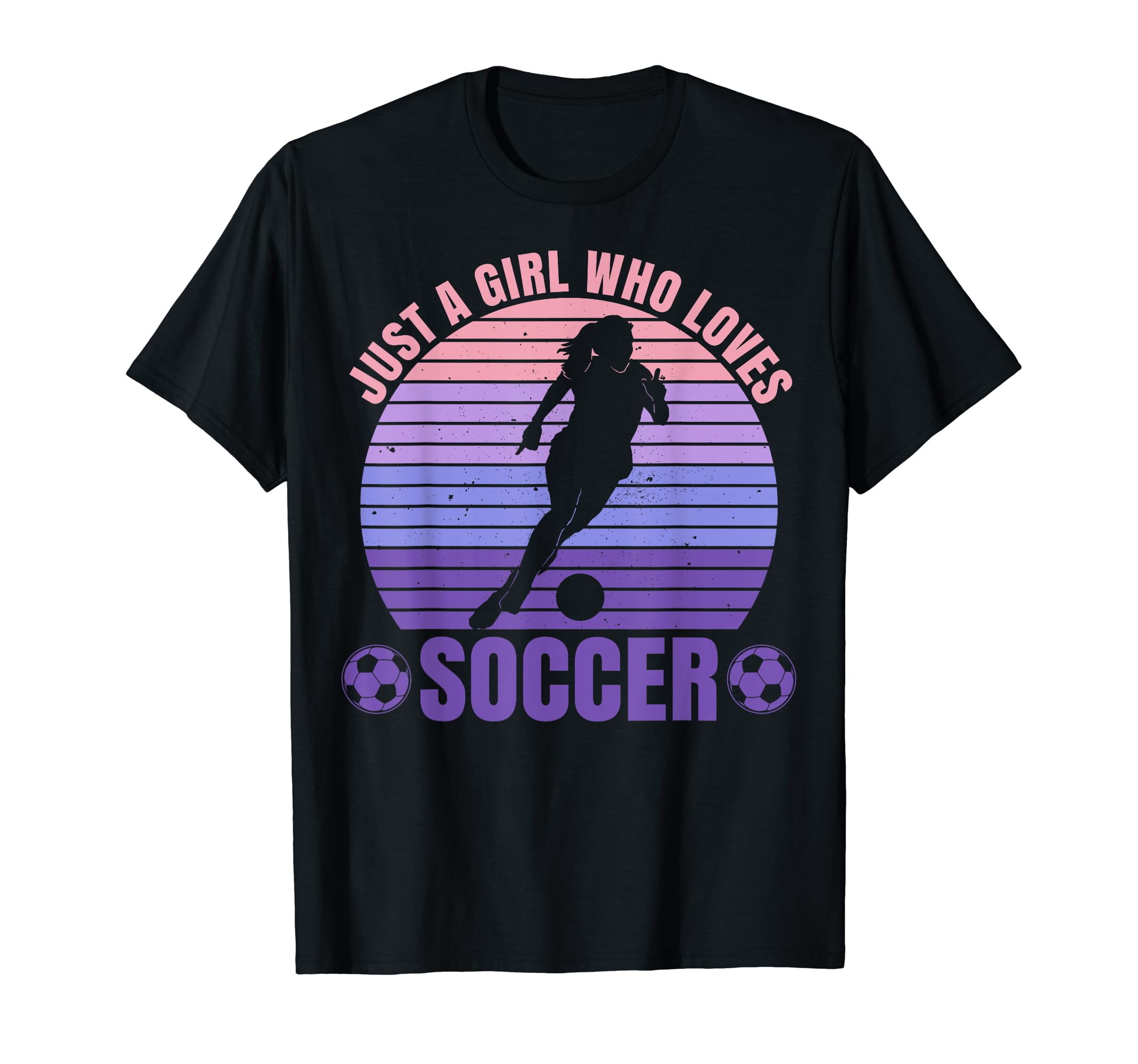 Soccer Lovers Just Who Loves Soccer T-Shirt - Custom Art Print Men Women - T-Shirt, Sweatshirt, Hoodie