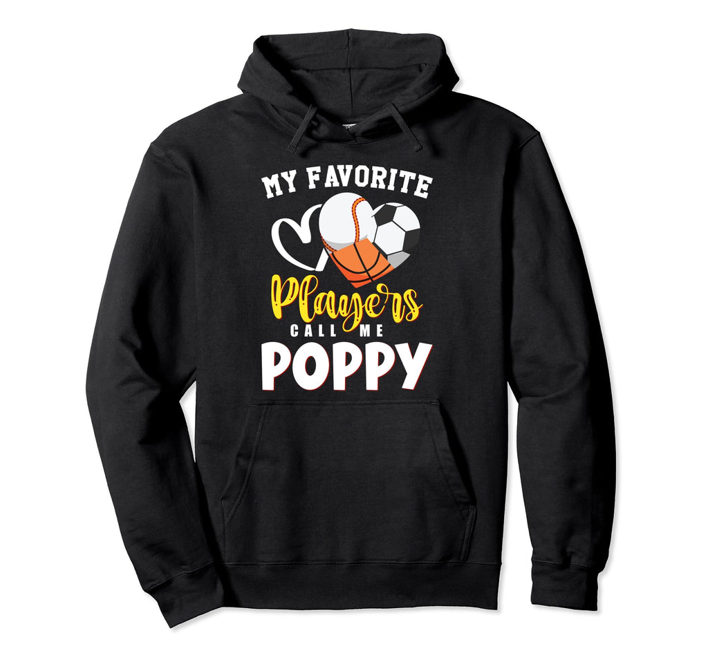 Poppy My Favorite Baseball Soccer Hoodie - Minimalist Print Unisex - T-Shirt, Sweatshirt, Hoodie