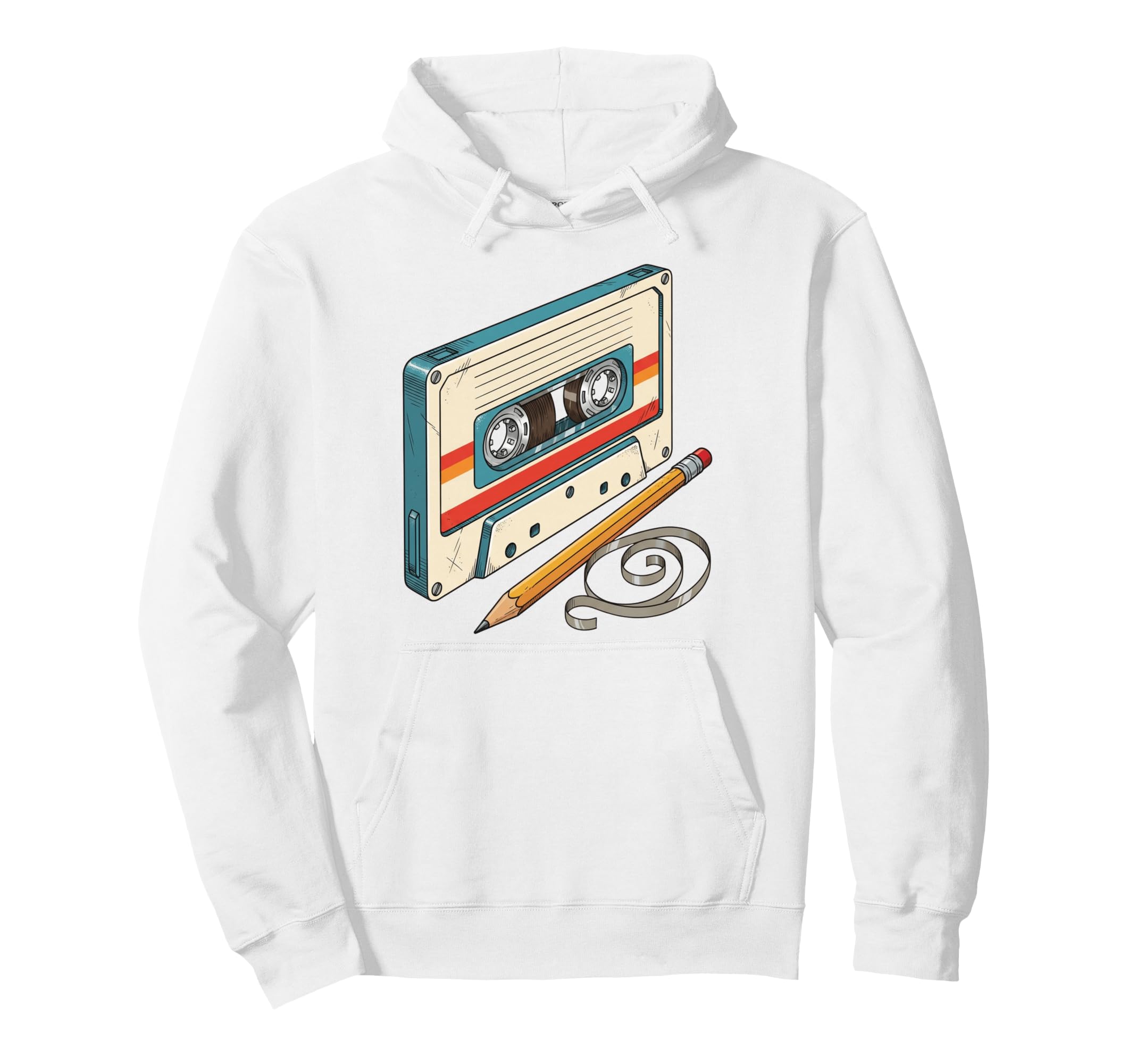 Grunge Cassettes Cassette Tapes Hoodie - Fun Novelty Design Unisex - T-Shirt, Sweatshirt, Hoodie