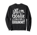 Favorite Ice Hockey Goalie Grammy Sweatshirt - Trendy Graphic for Adults - T-Shirt, Sweatshirt, Hoodie
